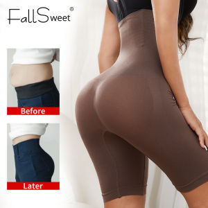 FallSweet Plus Size XS-6XL Shapewear For Women High Waist Pant Tummy Control Waist Trainer Slimming Belt Thigh Body Shaper Bodysuit Shaping Underwear