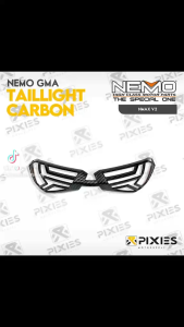 NEMO TAILLIGHT GARNISH CARBON for YAMAHA NMAX V2 / NMAX V2.1