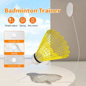 Badminton Trainers Stretch Professional Machine Robot Racket Rebound Training Sport Self-Study Practice Accessories For Adults and Kids