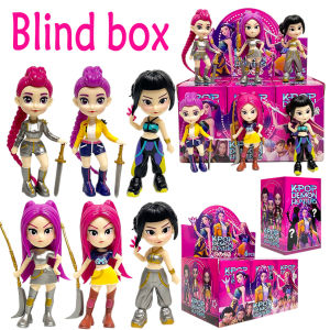  1-6pcs Kpop Devil Hunter Blind Box Disassembly Fun Blind Bag Small statue Peripheral Desktop decoration fans gift ﻿