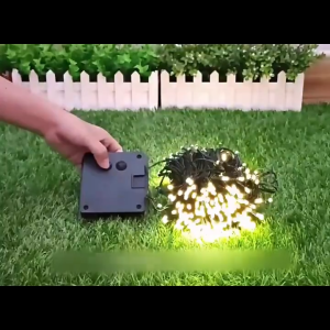 T-ORAS Solar LED String Light 12M Waterproof 8 Modes Fairy Light Outdoor Christmas Wedding Garden Home Decor