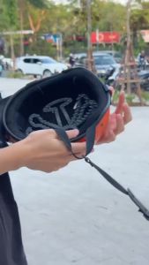 Miếng lót mũ bảo hiểm silicone thoáng khí chống bí– Set 2 cái – Đội êm giữ nếp tóc dễ gắn mọi mũ