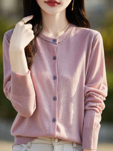 YUEXINYIRONG | Elegant Embroidered Long Sleeve Knitwear