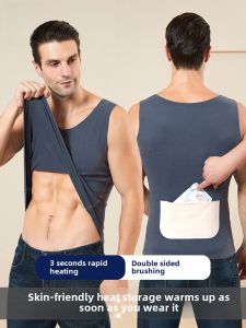 Thickened Warmth Womens Vest with Pocket Waist Protection Autumn Winter Large Size Indoor Wear MiiOW Cat Person Brand