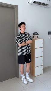 Áo thun Boxy sọc ngang Local Brand Áo thun sọc ngang Stripes Tee Form rộng co giãn thoải mái thoáng mát