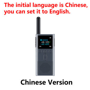 Xiaomi Walkie-talkie 2S Upgraded Version Ultra-light Ultra-thin Support Bluetooth Headset Connection Ultra-long Standby Outdoor-