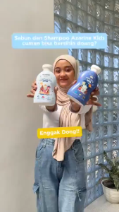 𝗝𝗨𝗡𝗞𝗜𝗘 𝗠𝗔𝗞𝗘𝗨𝗣-Azarine Kids Shampoo Series 300ml Shampoo Kids & Body Wash