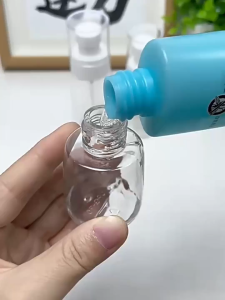 LD-C1377  Botol Spray 60ml 100ml Refil Travel / Botol Pompa Semprot Embun Halus / Botol Semprot