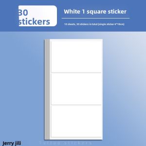 JIELI | Handwritten Name Tags for Kindergarten and Elementary School Students Large Size Rectangular Stickers