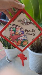 Bảng gỗ decor trang trí nhà cửa ngày Tết 2025