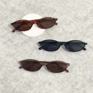 1pc Ladies Small Frame Oval Sunglasses Suitable for Outdoor Travel Parties Tourism Summer Beach UV400 Protection Daily Use