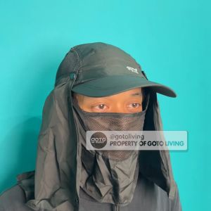 Goto Blake Cap Topi Gunung Mancing Outdoor 2 in 1 Anti Panas Debu