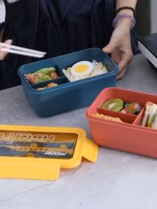 Premium Grade Bento 1400ML Lunch Box With Spoon & Chopstick Set