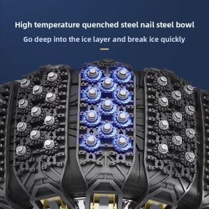 MONLEYTA | Anti-Slip Tire Chains for Cars SUVs and Trucks