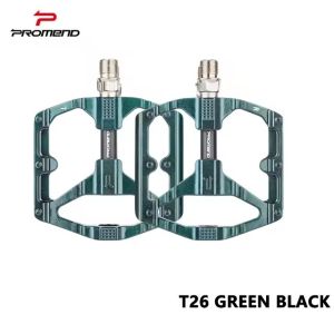 PROMEND Bicycle Pedal DU Double Bearing MTB Anti-slip Ultralight Aluminum Mountain Road Bike Platform Pedals Cycling Accessories
