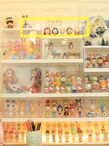 Doll Toy Display Storage Box Transparent Case Dust Proof Cabinet Pop Mart 娃娃模型手办展示盒
