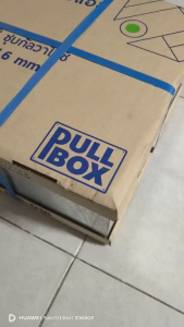 KJL PULL BOX ชุบกัลวาไนซ์ ขนาด 16x16x8 นิ้ว รุ่น KBXG016 400x400x200mm หนา 1.6 mm.