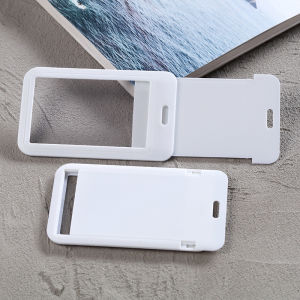 rongqi | Customizable White ABS Plastic Card Holder for Students Bus Meal Cards