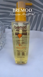 Bremod Moroccan Argan Oil Hair Serum 100ml | Anti-Frizz Leave-In Treatment | Smooth & Shiny Hair Repair