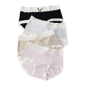 MiiOW | กางเกงชั้นในผ้าฝ้ายแท้สำหรับผู้หญิง MiiOW Cat ไร้ตะเข็บ ระบายอากาศได้ดี กางเกงชั้นในทรงสามเหลี่ยมสำหรับเด็กผู้หญิง