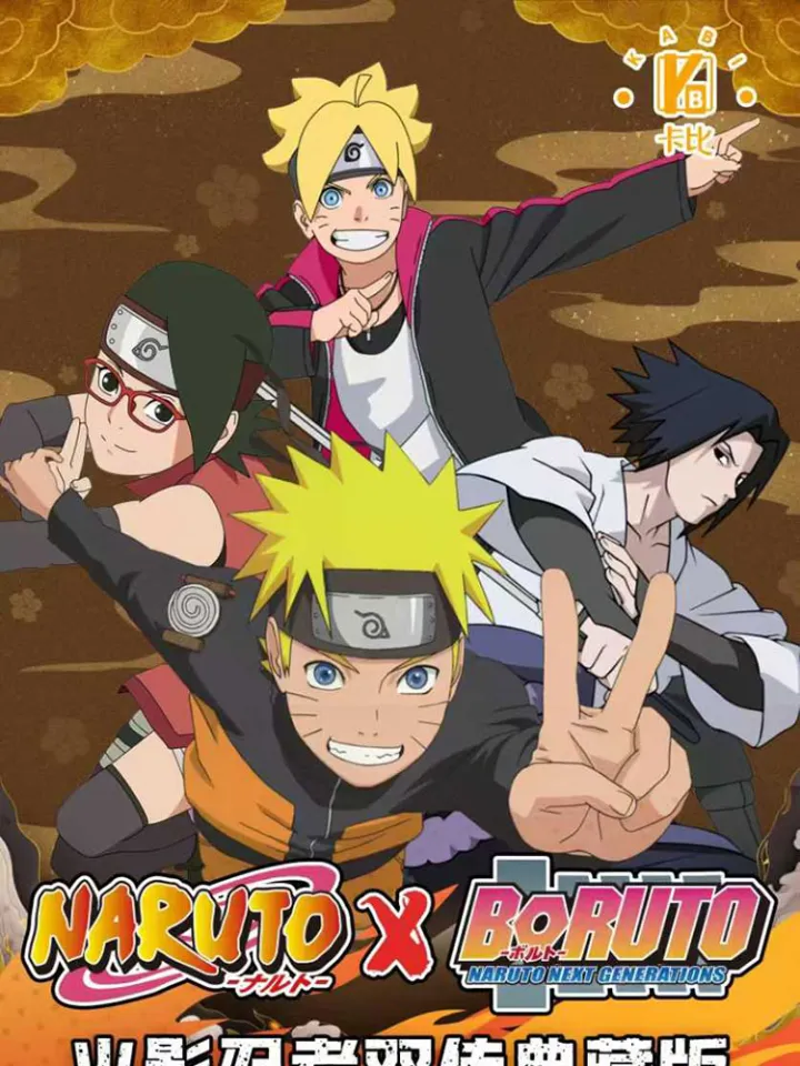 KAYOU | Genuine Naruto Sasuke Anime Collectible Cards Booster Pack