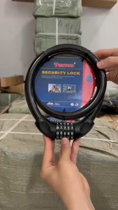 Dây Khoá Mật Mã 5 Số Cỡ Lớn 20X1000 Đa Dụng Chống Trộm Chống Cắt Khoá Xe Máy Xe Đạp