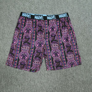 กางเกงบ็อกเซอร์ชายเอวกลางระบายอากาศได้ดี ทรงสปอร์ต สำหรับฤดูใบไม้ผลิและฤดูใบไม้ร่วง ทรงหลวม ความยืดหยุ่นสูง กางเกงบ็อกเซอร์ Arrows Home Marvel