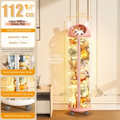 XINGYOU | Transparent Zipper Plush Toy Organizer