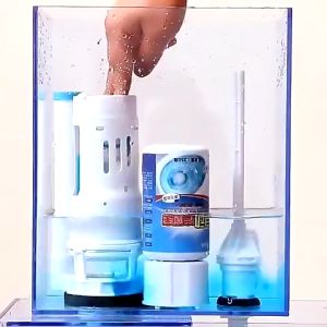 Automatic Toilet Bowl Cleaner 350ml Automatic Bleach Quantitative Auto Releasing Dirt Removal Sterilization