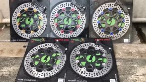 Piringan 260mm Beat Deluxe/Beat ESP New/Beat Karbu/Beat F1/Beat ESP Lama/Scoopy Karbu/Scoopy F1 Khusus Honda Matic Ring 14 17 Model Ducati PSM KTC RCB
