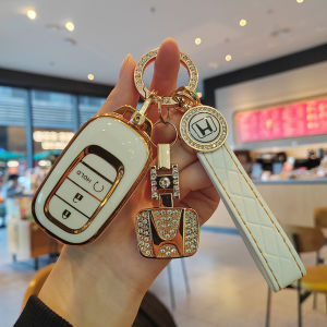 เคสกุญแจรีโมทรถยนต์  Honda พวงกุญแจรถ HONDA CRV XRV เคสกุญแจรถยนต์ HRV CIVIC accord brv