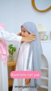 Jilbab Pashmina Pastan Melayu Anak Malay Diamond - Kerudung Wanita