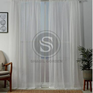 Vitrase Gorden Vitrase Gorden Tipis warna Putih L=100cm T=300cm (Premium Voil)