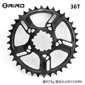 Đĩa Líp Xe Đạp Leo Núi RIRO Siêu Nhẹ Hợp Kim Nhôm CNC Gắn Trực Tiếp 3 Bu Lông Tương Thích Narrow-Wide Với Hệ Thống Líp Đơn XX1 GX NX