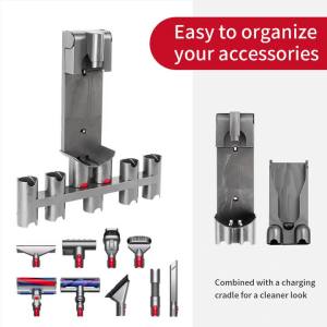 Compatible with Dyson V7 V8 V10 V11 Vacuum Cleaner Wall Mount Bracket Accessory Docking Station Expansion Storage Bracket