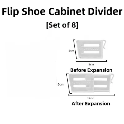 MUHUALAN | Adjustable Shoe Organizer Partition