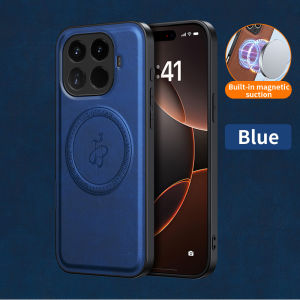 PU Leather Magnetic Case for Xiaomi 15 17 Pro Max 17T 15T Pro Cover For Magsafe Charge Full Camera Protector Soft Phone Shell