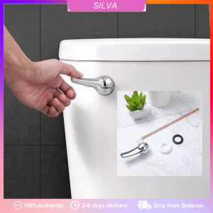 [COD]20CM Universal Toilet Tank Flush Lever Chrome Toilet Wrench Iron Handle Toilet Wrench