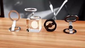 Double Sided Magnetic Phone Ring Holder Portable Folding Cellphones Stand Phone Accessories Support Bracket Grip