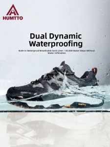 HUMTTO | Giày Đánh Rừng Nam Chống Thấm Nước Chống Trượt Chống Sốc Thông Khí