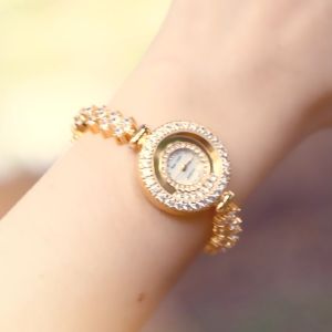 5308B นาฬิกาข้อมือผู้หญิงเล็กๆ ล้อมเพชร แบรนด์เนม รูปแบบ Vayo Jewelry
