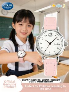 COJR | Đồng Hồ Quartz Chống Nước Dành Cho Bé Gái 6-12 Tuổi