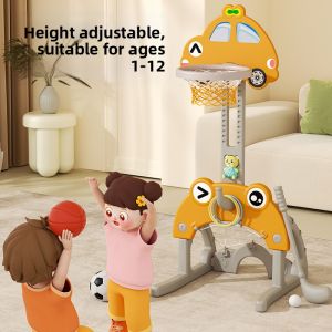 MLZH | Height Adjustable Indoor Childrens Basketball Hoop