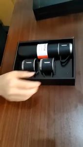 Termos Sultan Vacum Flask Set 3in1 500ML Tumbler Stainless Gift Box Hampers Botol Minum Air Panas dan Dingin Cangkir Premium