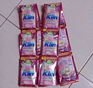 SOKLIN LIQUID CAIR KEMASAN 22ML 12PCS | Soklin deterjen | Soklin pembersih pakaian | Soklin