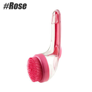 Long Handle Dog Cleaning Brush Soft Silicone Pet Bathing Brush Pet Grooming Comb for Cats Dogs Cat Massage Brush Pet Supplies