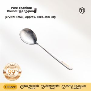 onlycook | Pure Titanium Crystal Spoon