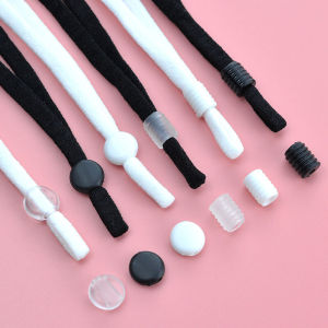Plastic Mask Adjustment Buckle Long Short Fixed Mask Accessory Anti-slip Elastic Strap Fastener Home Sewing DIY Material