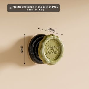 ZUNMOS | Móc Treo Dán Tường Cổ Điển Có Thể Quay Bền