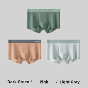MiiOW | Comfortable Mens Boxer Shorts MiiOW Brand 2024 New Style Four Corner Soft Underwear Breathable Youth Mid Waist Cotton Briefs